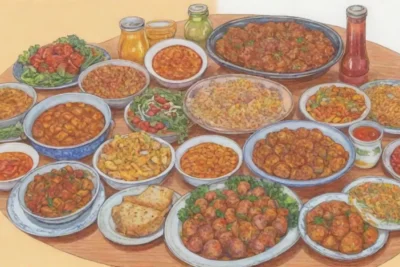 Comida tradicional que celebra la historia