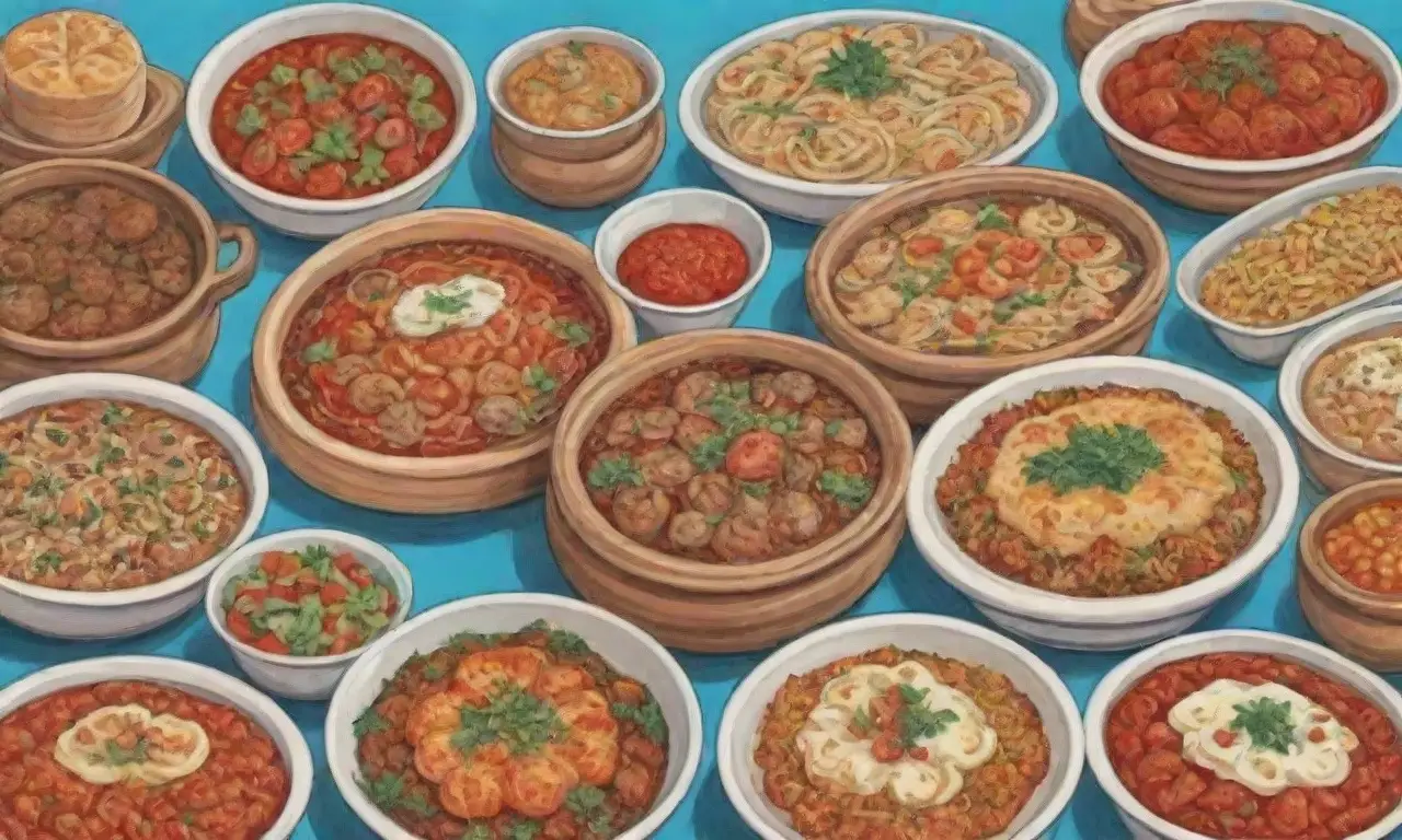 Fusión culinaria de sabores rusos y tradiciones kazajas