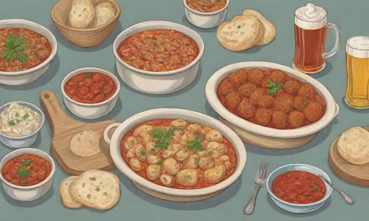 La cocina checa es rica en tradición, sabores vibrantes y platos como el goulash y los dumplings