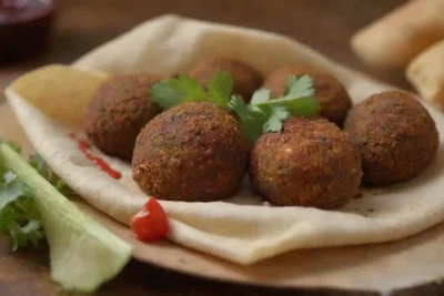 Sabores mediterráneos: falafel crujiente