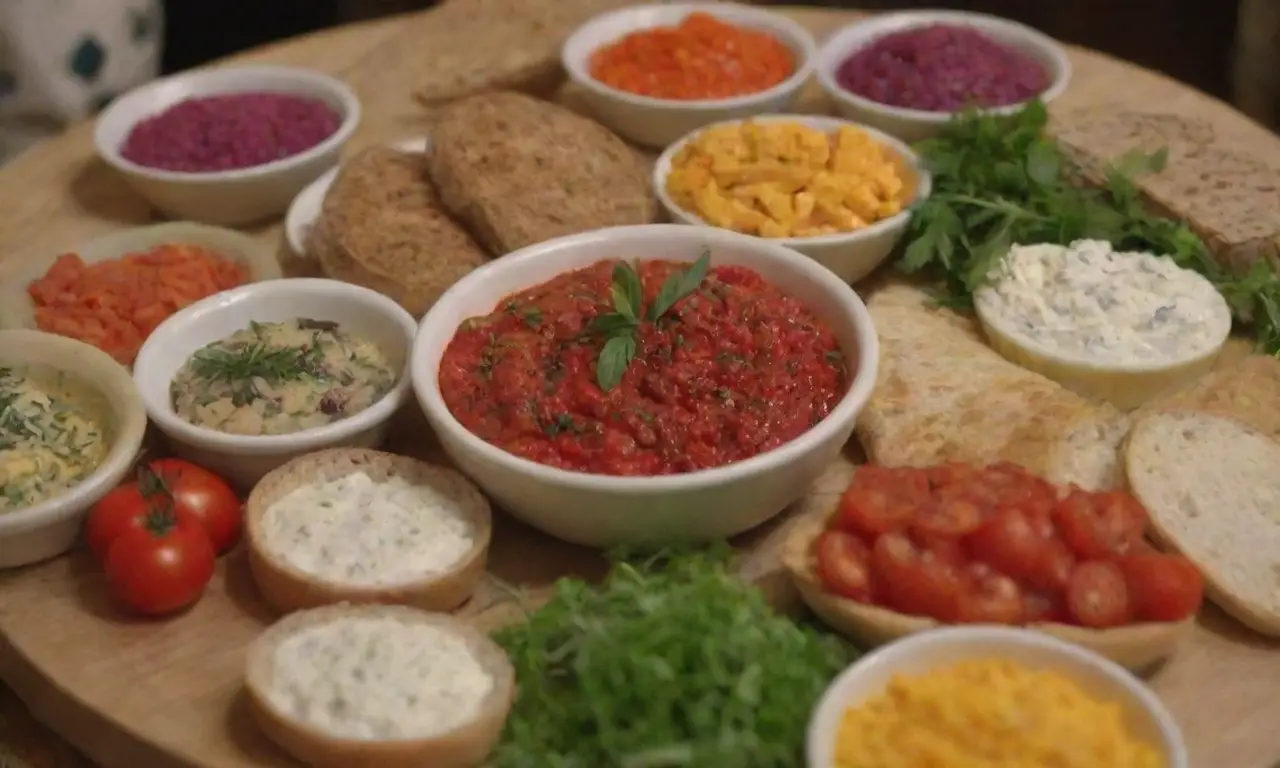 Cocina turca: platos coloridos, verduras vibrantes y sabores ricos