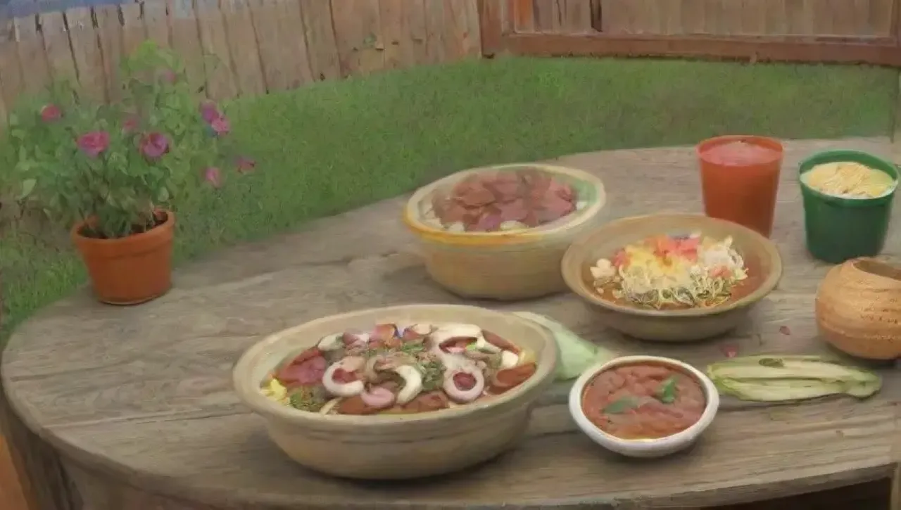Una cocina acogedora llena de colores, aromas y sabores familiares