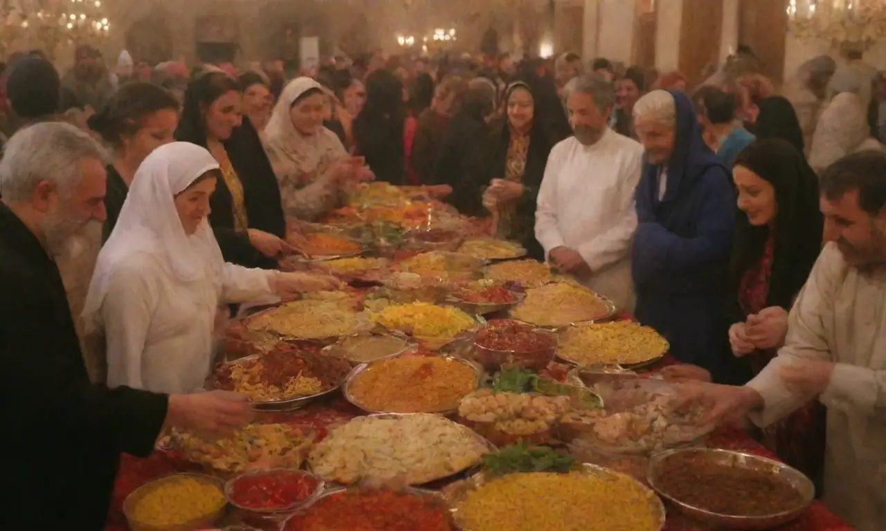 Celebraciones iraníes llenas de colores