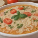 Risotto croata tradicional con textura cremosa y frescura