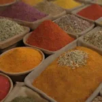 Hierbas coloridas