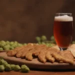 Cerveza artesanal ecuatoriana con colores vibrantes