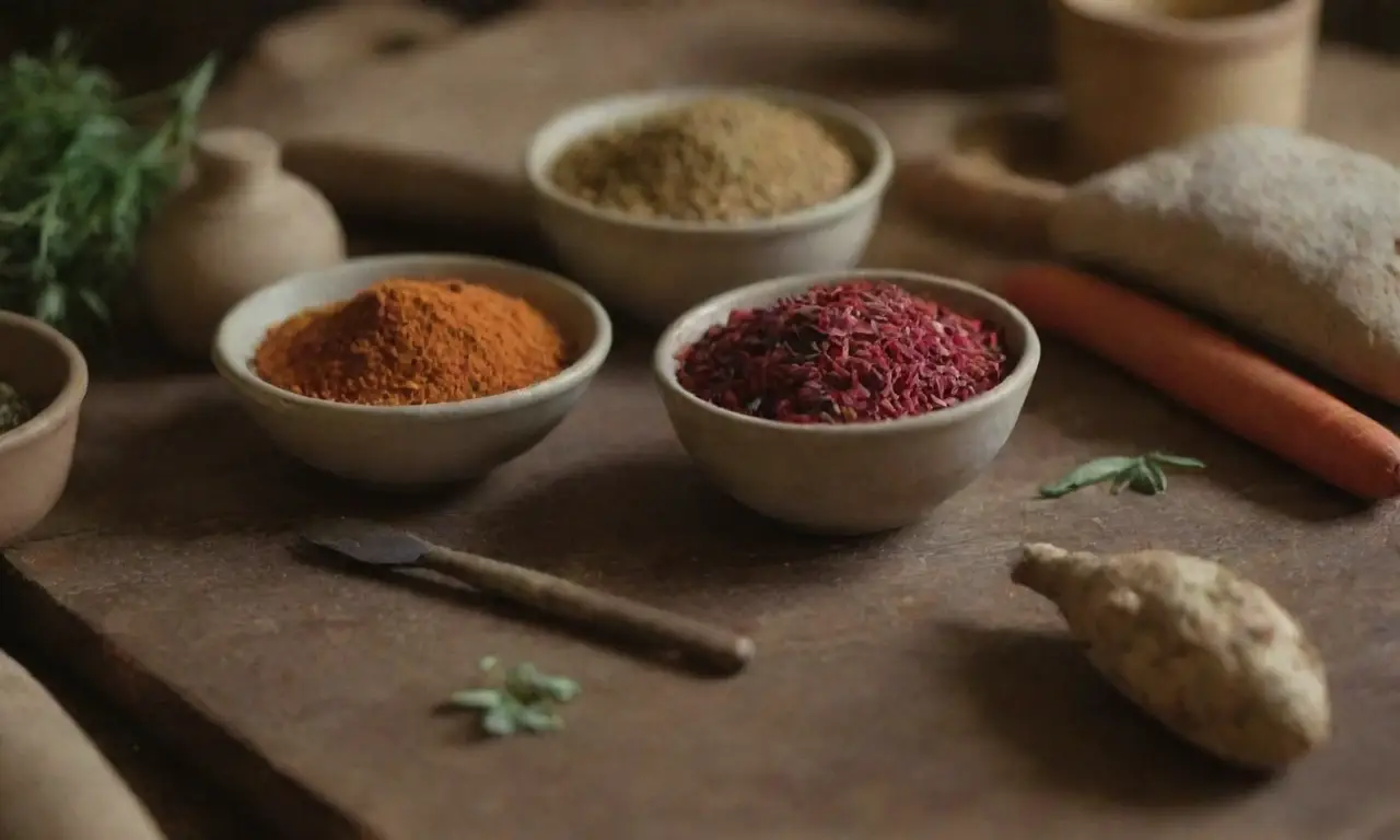 Herencia culinaria de hierbas, especias y sabores nostálgicos