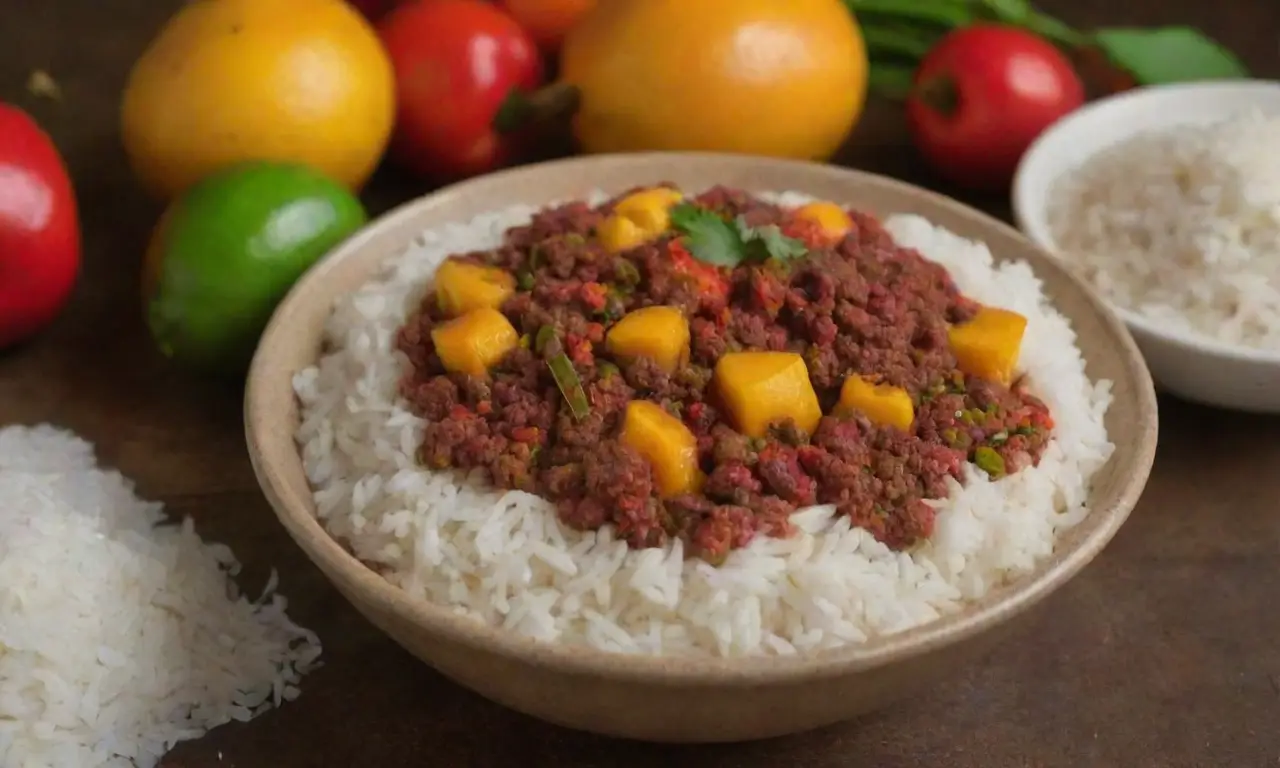Colores vibrantes y sabores tropicales en platos tradicionales
