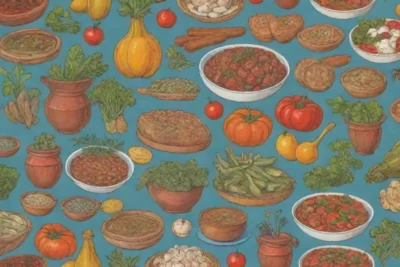 Recetas lituanas de temporada con ingredientes frescos y colores vibrantes