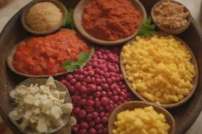 Colores vibrantes y sabores tradicionales con significados culturales