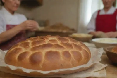 El pan tradicional de Moldavia es un símbolo de unión
