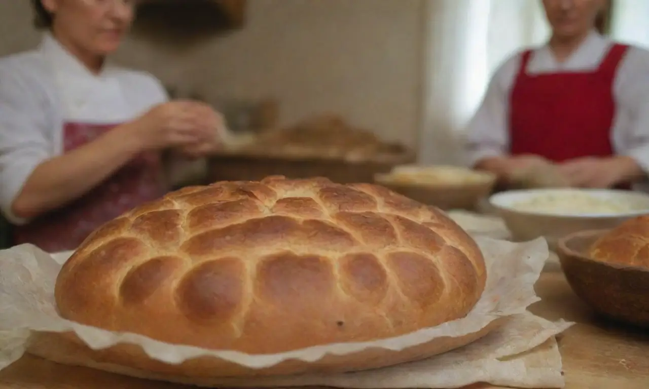 El pan tradicional de Moldavia es un símbolo de unión