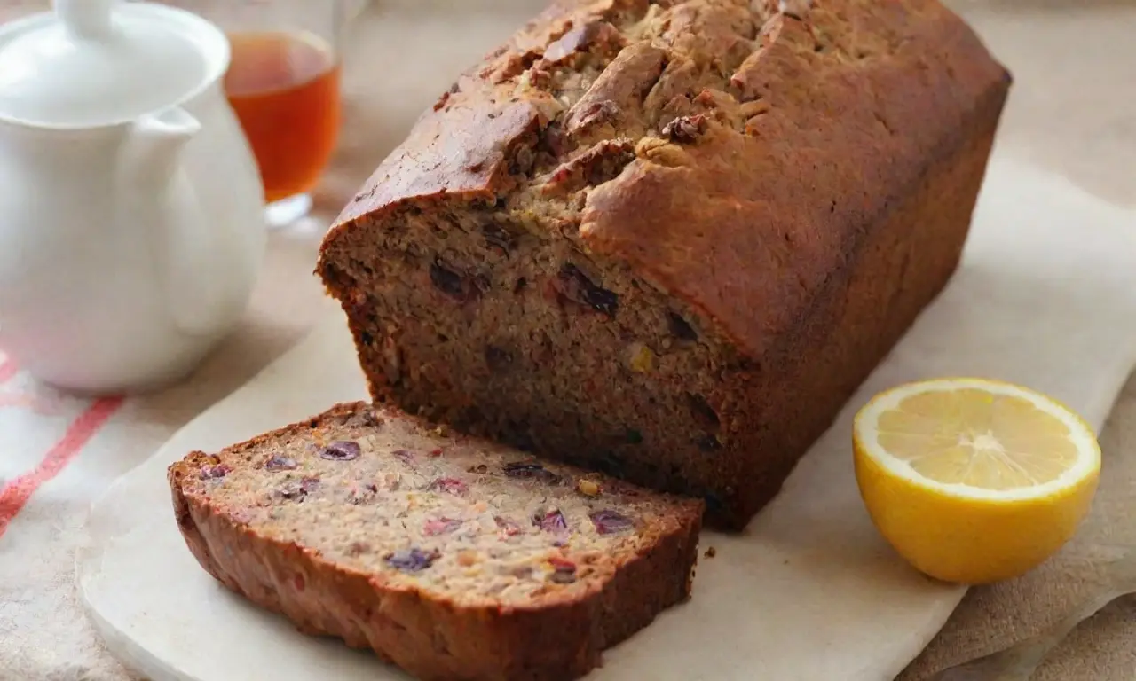 Receta fácil del delicioso pan de té escocés con especias cálidas