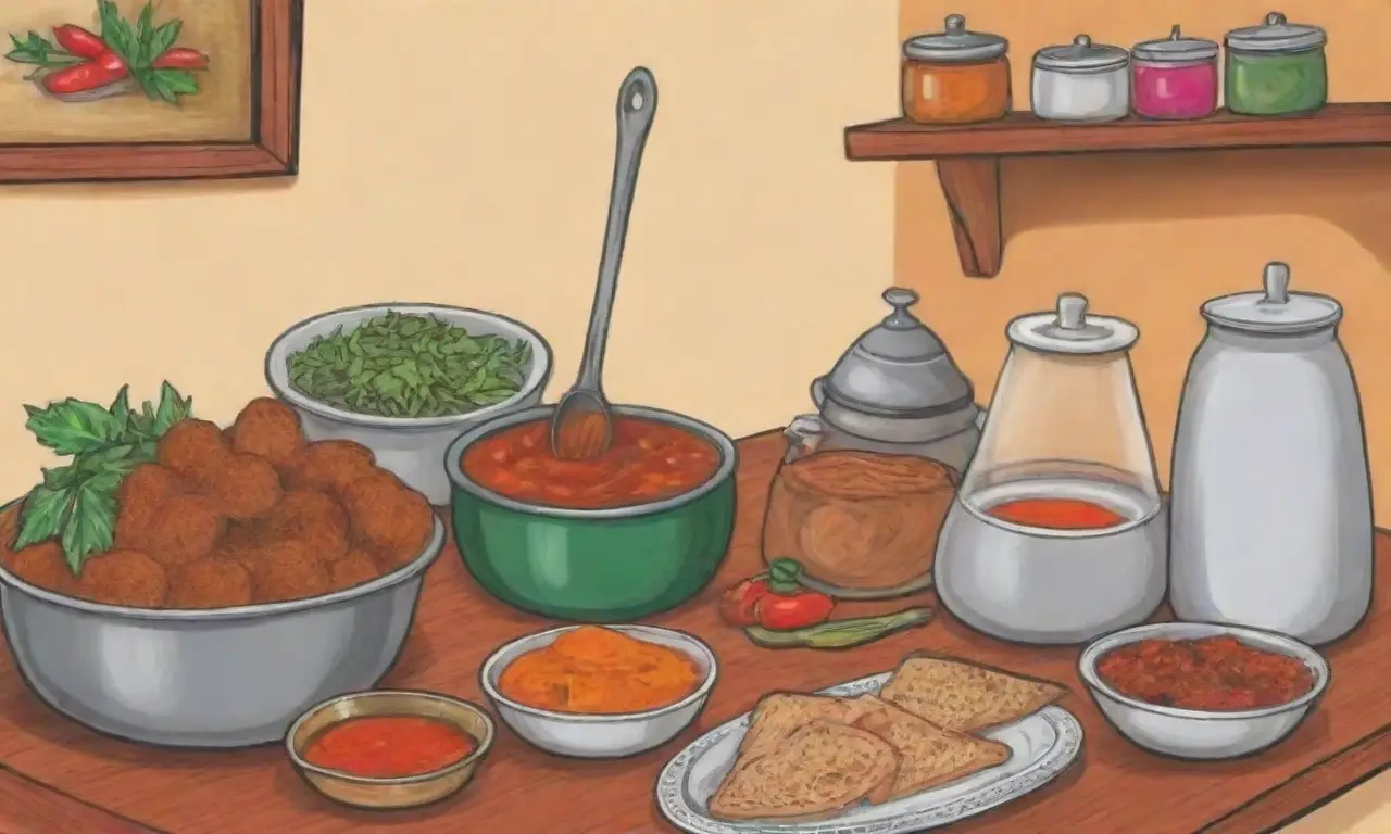 Cocina india moderna que fusiona tradición e innovación con especias vibrantes y creativad culinaria