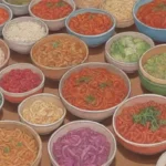 Cultura coreana vibrante y festiva con recetas ancestrales y verduras fermentadas