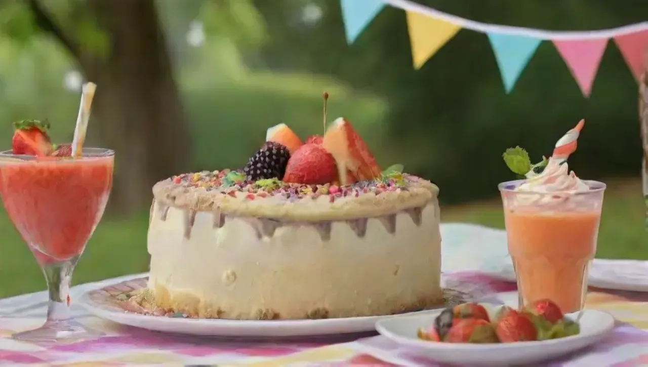 Una celebración perfecta de verano llena de colores, risas y delicias
