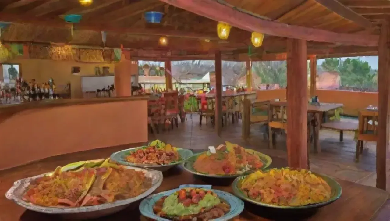 Un ambiente vibrante y acogedor lleno de colores, sabores y cultura mexicana