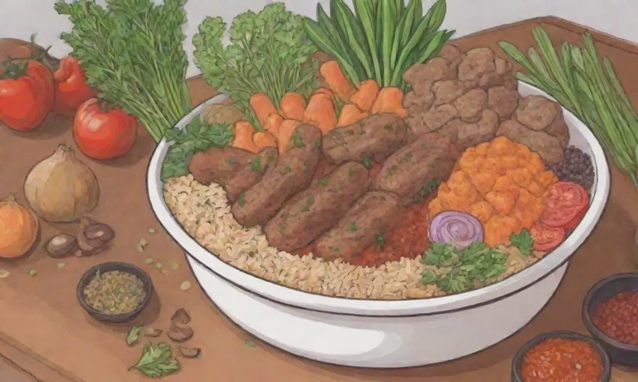Especias coloridas y fragantes