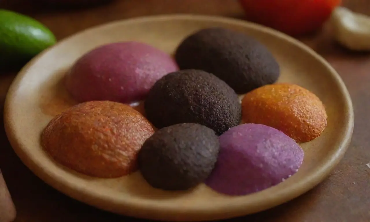 Sabores vibrantes de la cultura mexicana en platillos artísticamente presentados