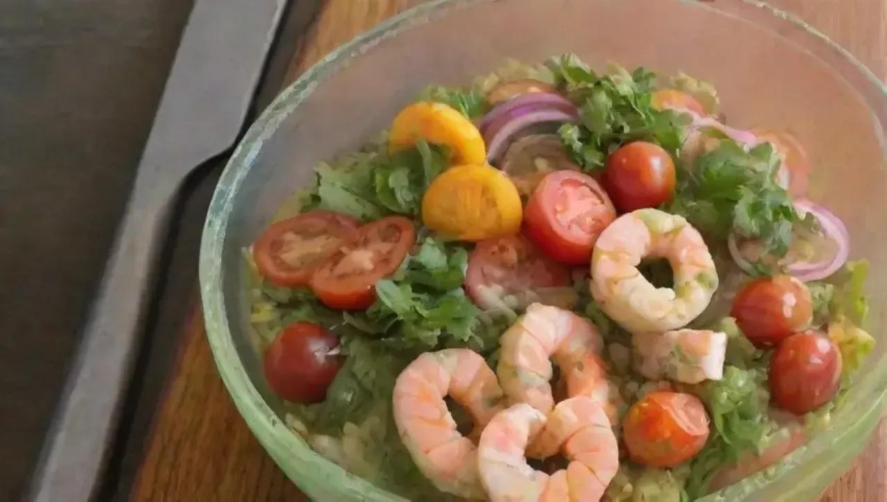 Cocina luminosa con ingredientes frescos y un ambiente acogedor