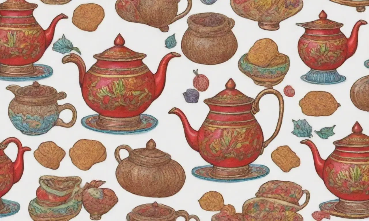 Té turco servido en delicadas copas