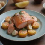 Recetas escandinavas de mariscos con ingredientes frescos y presentación colorida