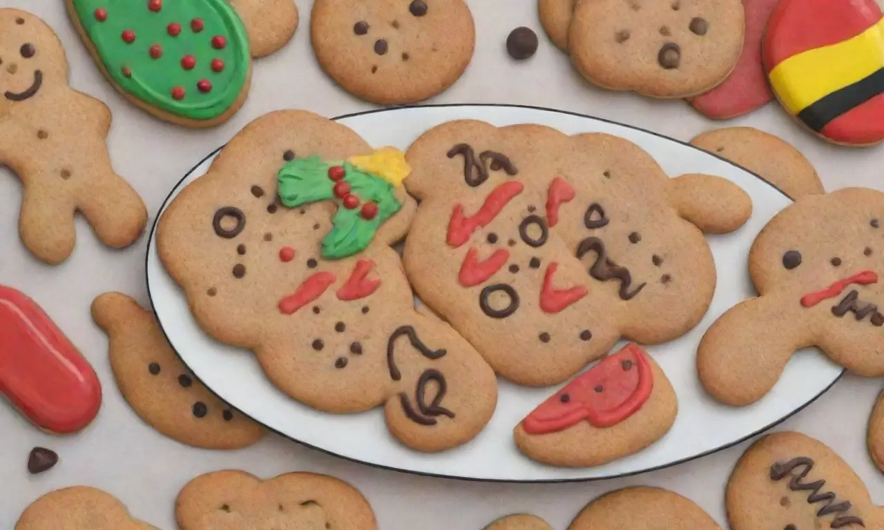 Recetas alemanas de galletas festivas y coloridas