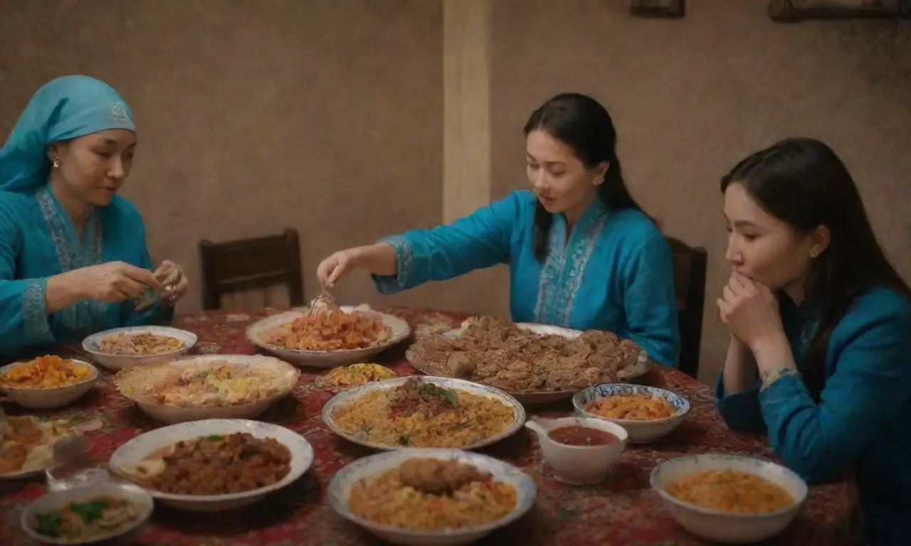 Comida tradicional kazaja: sabores ricos, lazo familiar y celebración cultural