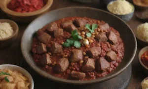 Pared de recetas kazajas: platos tradicionales